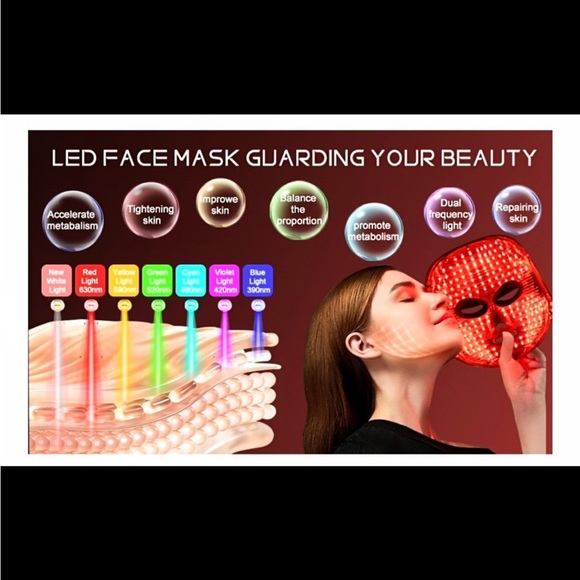 LED Light Mask - 7 colors - Picture 4 of 7